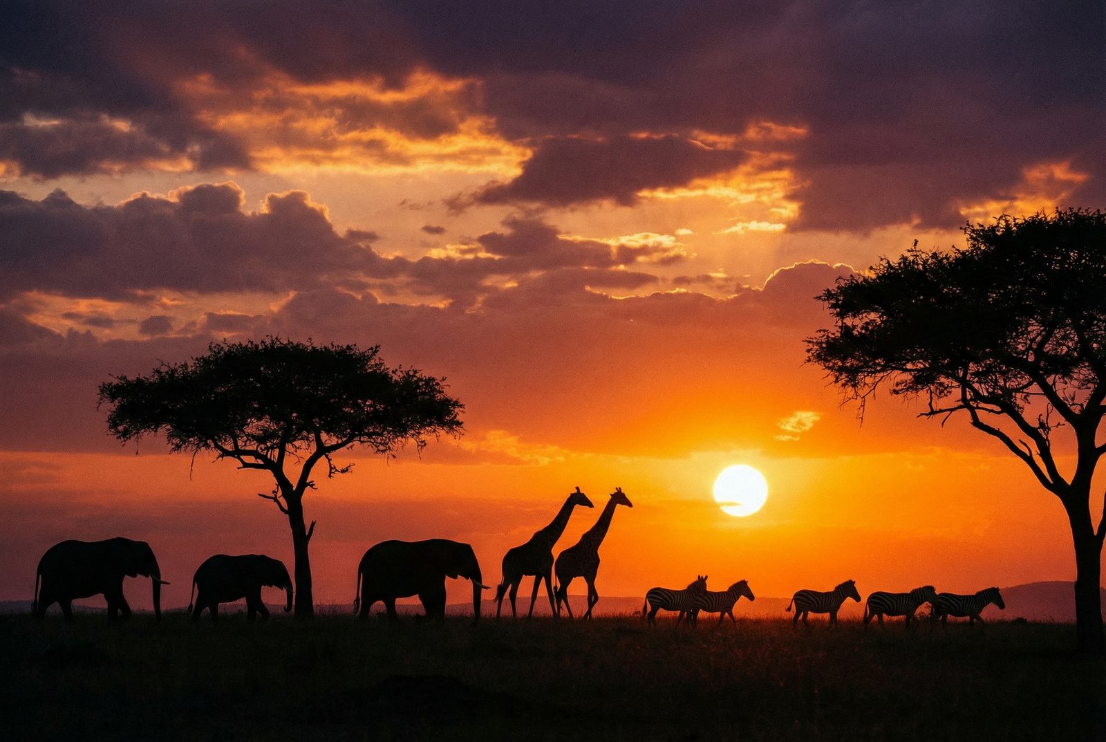 国产自拍非洲草原日落视频