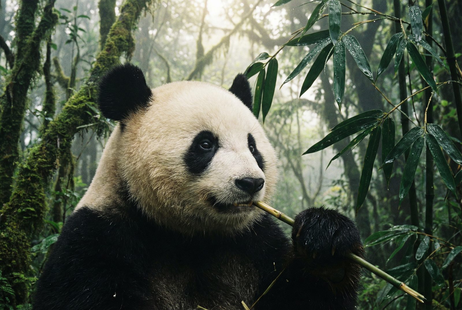 国产自拍熊猫吃竹子视频